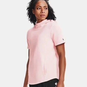 Under Armour short sleeve fleece hoodie